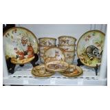 Collection of Pfaltzgraff  and Winget Dinnerware and More.