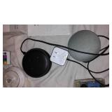 Lot of Electronics Including Speakers, USB Microphone, MP3 Player, and Accessories