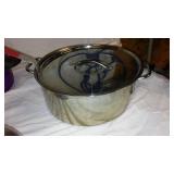 Assorted Cookware Collection including Pots, Pans, and Kettles