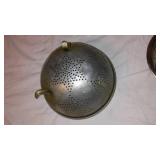 Lot of 8 Stainless Steel Mixing Bowls and Colanders