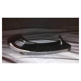 Steiger Tractor Buckle with Leather Inlay