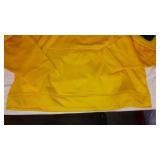 Crown Royal Yellow Hoodie with Matching Beanie and Two Pouches - Size XL