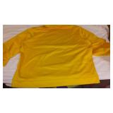 Crown Royal Yellow Hoodie with Matching Beanie and Two Pouches - Size XL