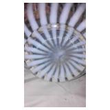 Fenton Glass Meadow Beauty Opalescent Swirl Optic 7.5 Inch Tall