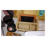 Mixed Lot of Office Supplies and Organizers Including Neat Scanner