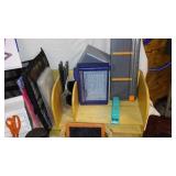 Mixed Lot of Office Supplies and Organizers Including Neat Scanner