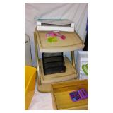 Mixed Lot of Office Supplies and Organizers Including Neat Scanner