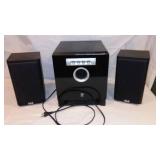 Yamaha Subwoofer and KLH Speakers.