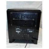 Yamaha Subwoofer and KLH Speakers.