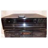 ONKYO Cassette and 6 Disc CD Player.