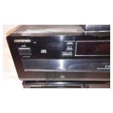 ONKYO Cassette and 6 Disc CD Player.