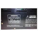 ONKYO Cassette and 6 Disc CD Player.