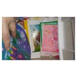 Storage Bins 4-5 Drawers (2) With Vintage Cards.