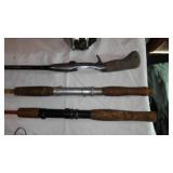 Fish Rods and Reels.