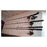 Shakespeare Rods and Reels.