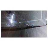 Metal and Glass End Tables.