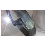 Metal and Glass End Tables.