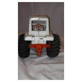 Case Metal Tractor, Tru Scale Square Baler, and Gambles Truck.