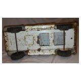 Case Metal Tractor, Tru Scale Square Baler, and Gambles Truck.