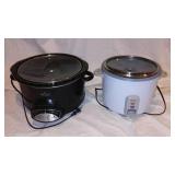 Rival Crockpot and Aroma Rice Cooker