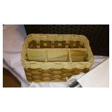 Storage containers and Laundry Basket.