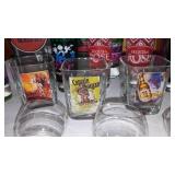 Collection of various shot glasses and More.
