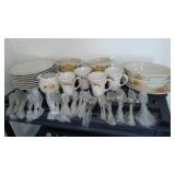 NEW Pfaltzgraff Plymouth Stoneware and Silverware.