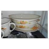 NEW Pfaltzgraff Plymouth Stoneware and Silverware.