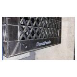 Storage Plastic Milk Crates (6) with contents.