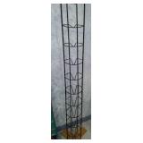 Storage Plastic Milk Crates (6) with contents.