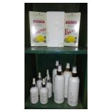 Young Living Thieves Household Cleaner and Sakred.