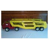 Vintage Tonka Car Carrier and Truck.