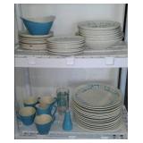 Blue Heavan Vintage Dishware.