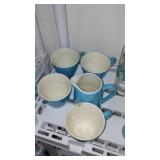 Blue Heavan Vintage Dishware.