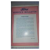 The Ford Shows (Fordiana Books) Hardcover and the Ford Service Bulletin 1928-1931