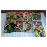 Vintage Comics (10) Bat Masterson, Iron Horse and More
