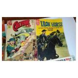 Vintage Comics (10) Bat Masterson, Iron Horse and More