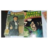 Vintage Comics (10) Bat Masterson, Iron Horse and More