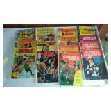 Vintage Comics (10) Bat Masterson, Iron Horse and More