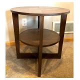 Two Tiered Circular Accent Table