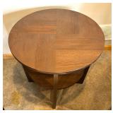 Two Tiered Circular Accent Table