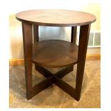 Two Tiered Circular Accent Table