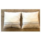 Four Decorative Accent Pillows