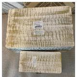 Two Decorative Distressed Style Dresser Boxes