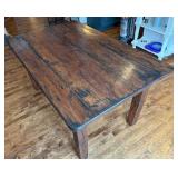 Rustic Style Farmhouse Dining Room Table