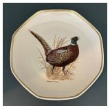 Assorted Pheasant and Grouse Motif Plates, Bowls and Glasses
