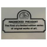 Assorted Pheasant and Grouse Motif Plates, Bowls and Glasses