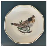 Assorted Pheasant and Grouse Motif Plates, Bowls and Glasses