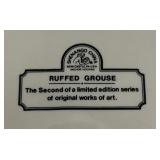 Assorted Pheasant and Grouse Motif Plates, Bowls and Glasses