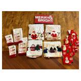 Merry Towels and Merry & Bright Sign